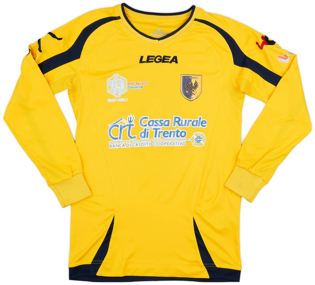 2015-16 AC Trento Youth Home L/S Shirt #9 - 8/10 - (S)
