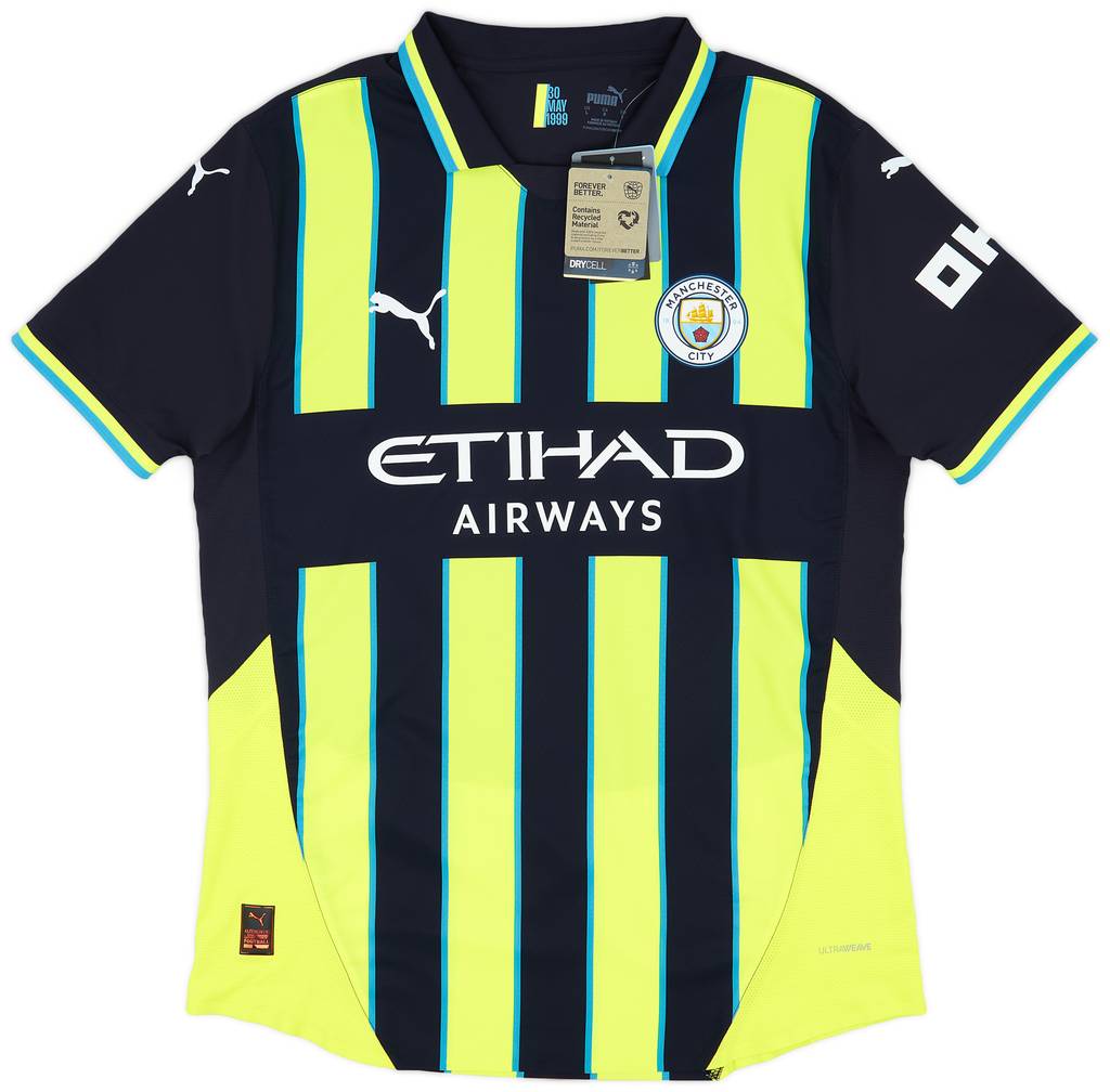 2024-25 Manchester City Authentic Away Shirt Haaland #9