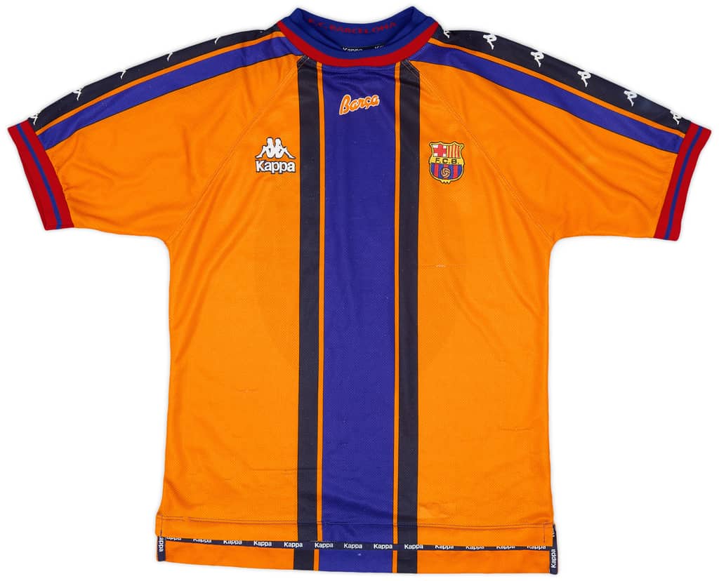 1997-98 Barcelona Away Shirt - 7/10 - (L)