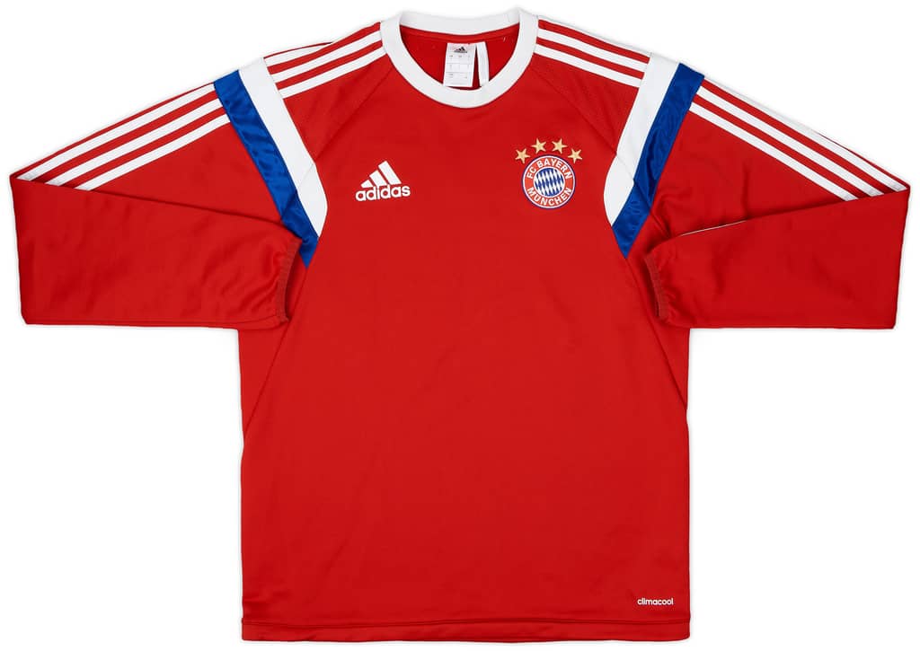 2014-15 Bayern Munich adidas Sweat Top - 8/10 - (S)