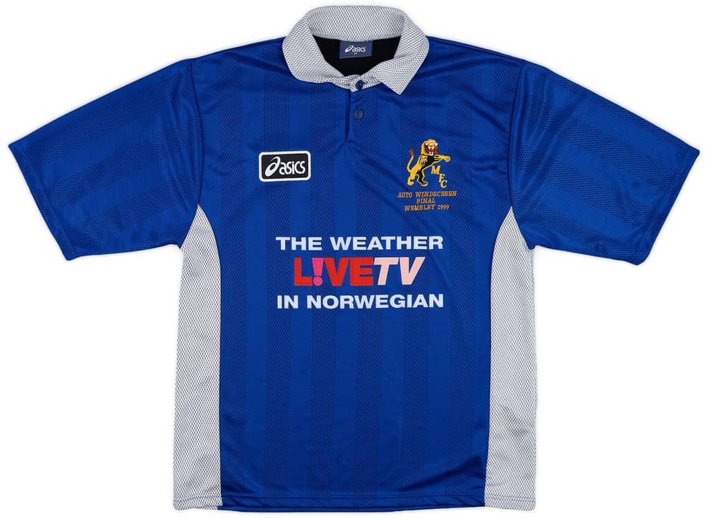 1998-99 Millwall 'Football League Trophy Final' Home Shirt - 8/10 - (M)