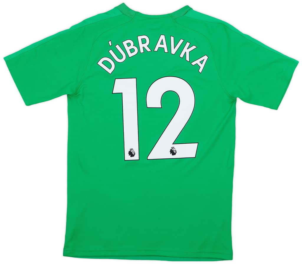 2018-19 Newcastle GK S/S Shirt Dubravka #12 - 9/10 - (S)
