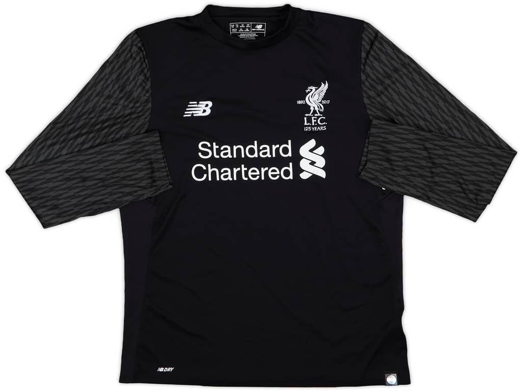 2017-18 Liverpool '125 Years' GK Shirt - 10/10 - (XL.Boys)