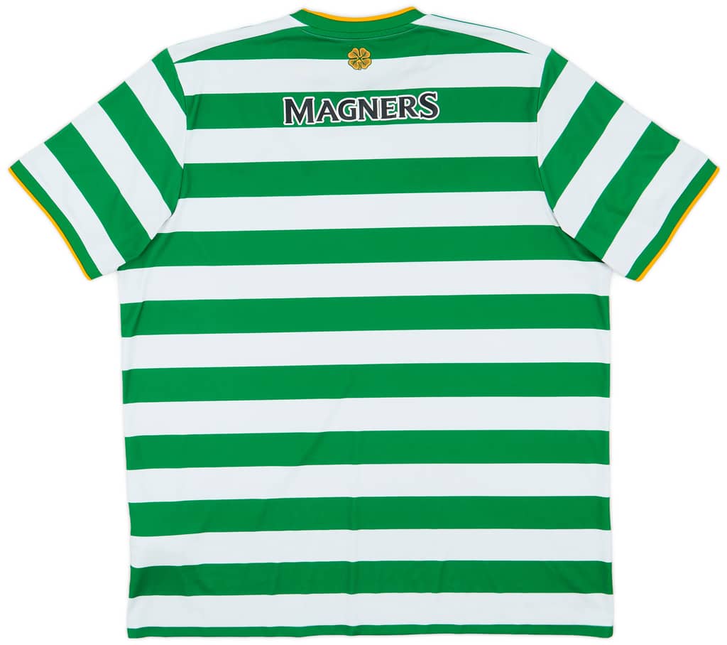 2020-21 Celtic Home Shirt - 8/10 - (XXL)