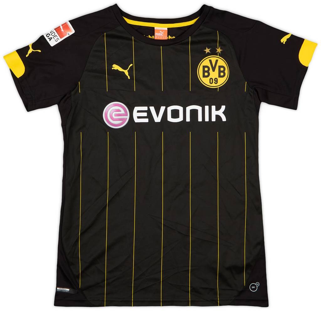 2014-16 Borussia Dortmund Away Shirt Schmelzer #29 (Women's S)