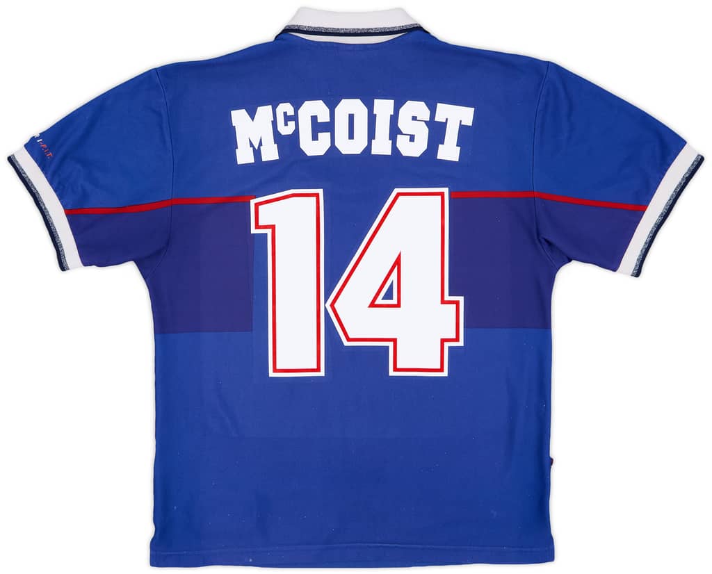 1997-99 Rangers Home Shirt McCoist #14 - 5/10 - (M)