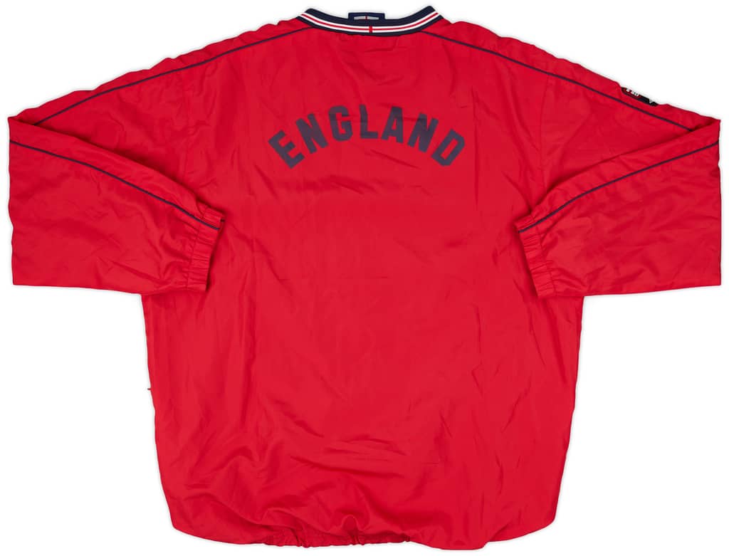 2000-02 England Umbro Drill Top - 8/10 - (M)
