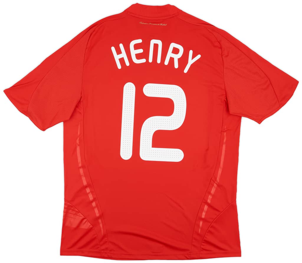 2007-08 France Away Shirt Henry #12 (L)