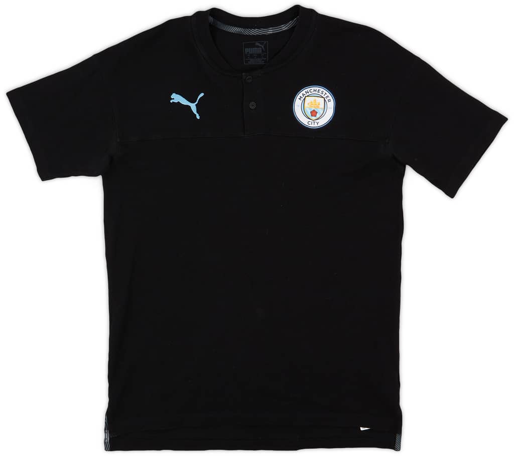 2019-20 Manchester City Puma Polo Shirt - 8/10 - (M)