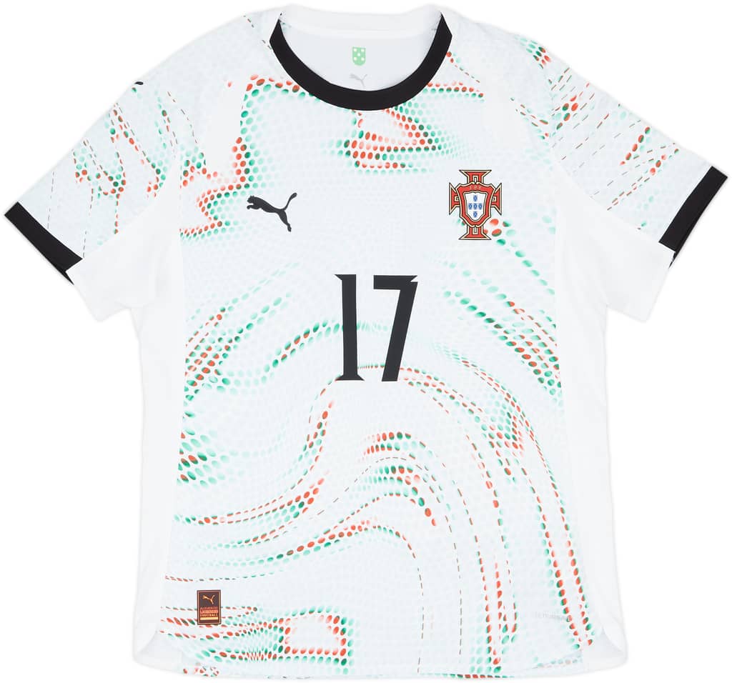 2025-26 Portugal Authentic Away Shirt R.Leao #17
