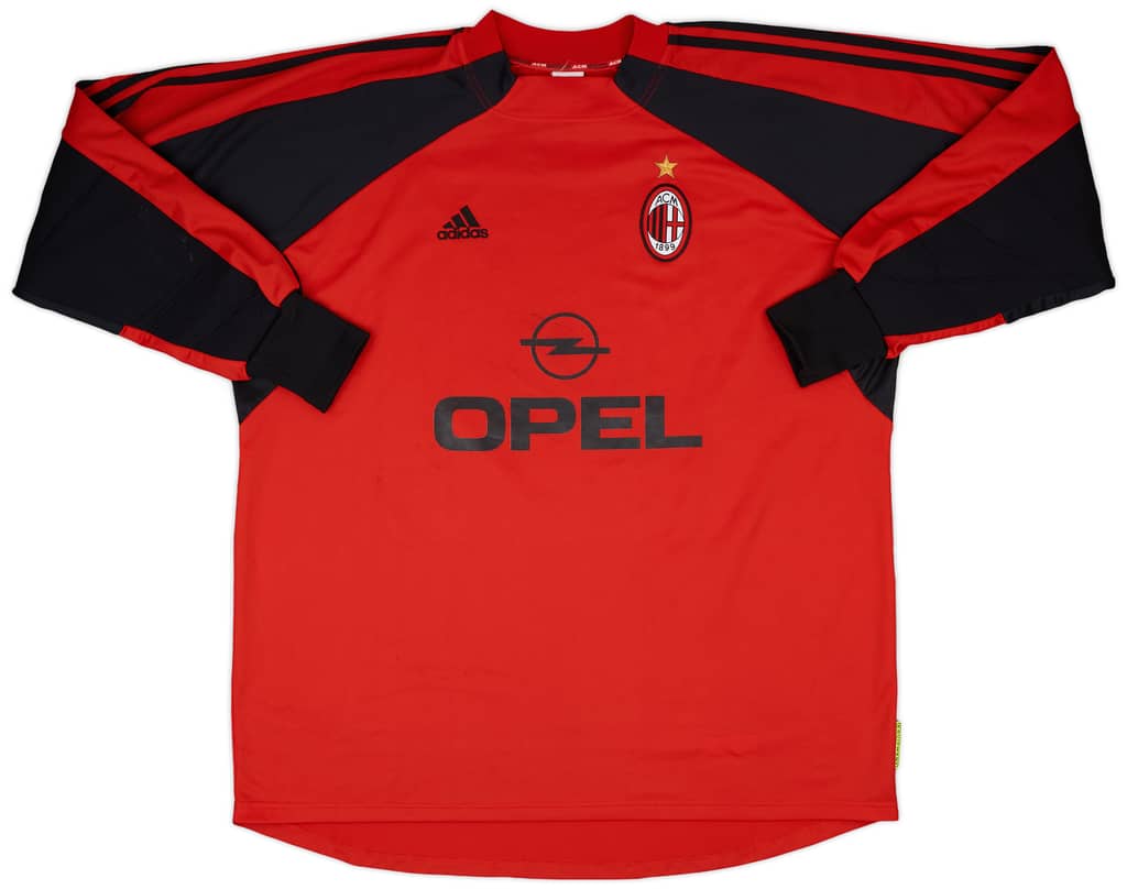 2000-02 AC Milan Match Issue GK Shirt #12