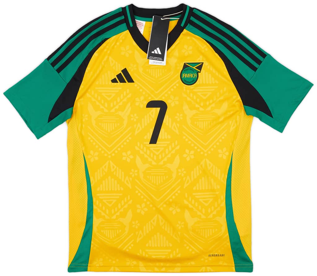 2024-25 Jamaica Home Shirt Bailey #7 (Youths)