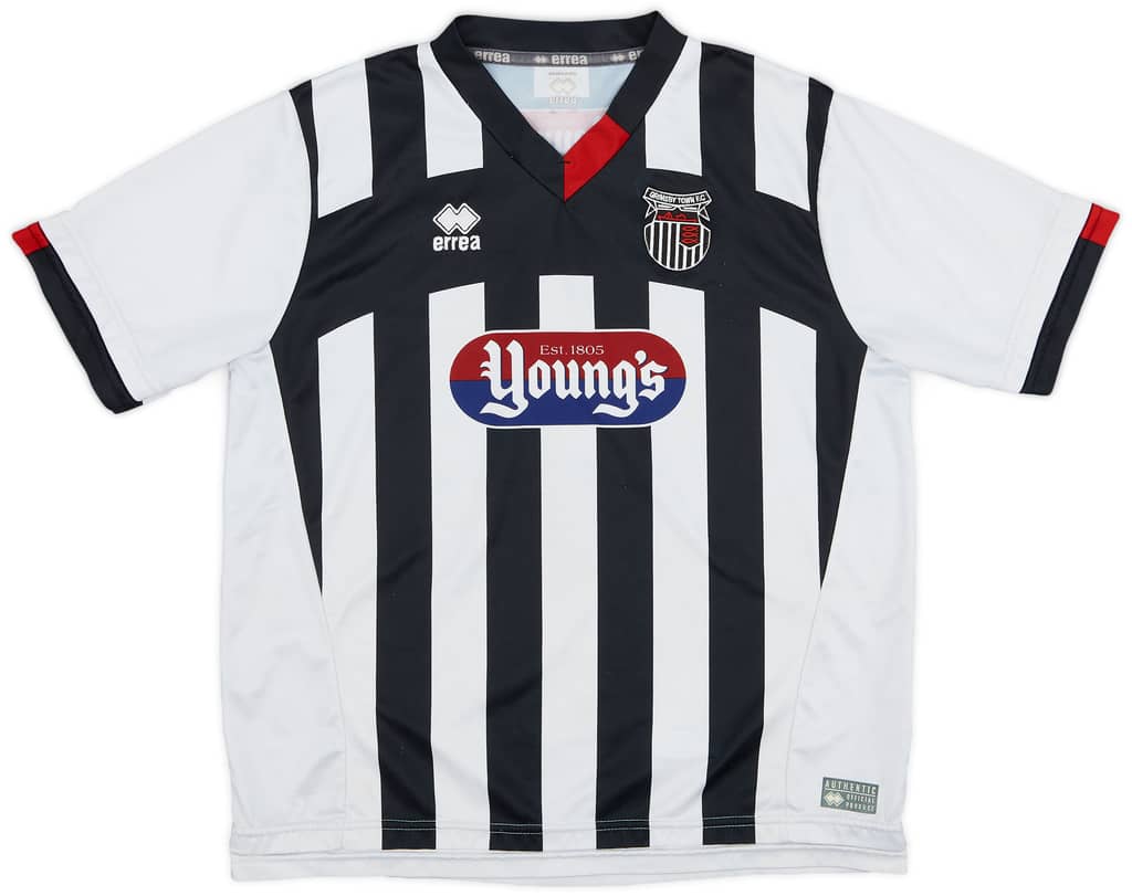 2015-16 Grimsby Town Home Shirt - 7/10 - (XS)