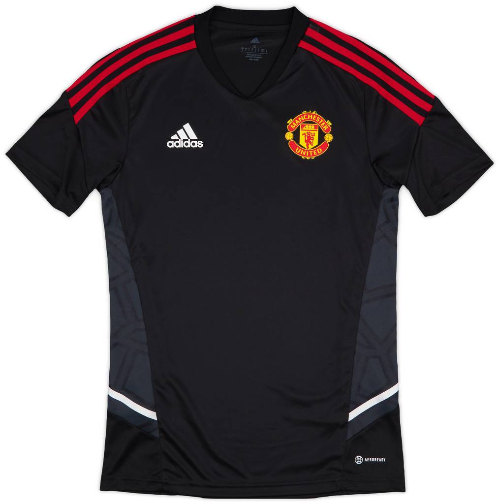 2022-23 Manchester United adidas Training Shirt - 8/10 - (S)