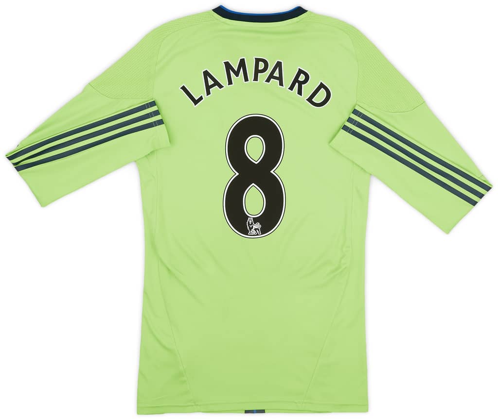 2010-11 Chelsea Player Issue TechFit Third L/S Shirt Lampard #8 - 6/10 - (M)