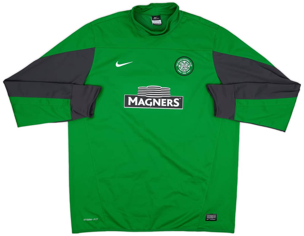 2013-14 Celtic Nike Storm-Fit Training Top - 9/10 - (XXL)