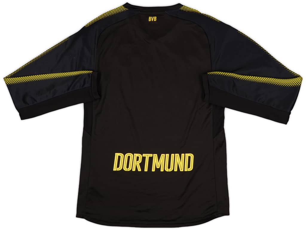 2017-18 Borussia Dortmund Away L/S Shirt - 7/10 - (L)