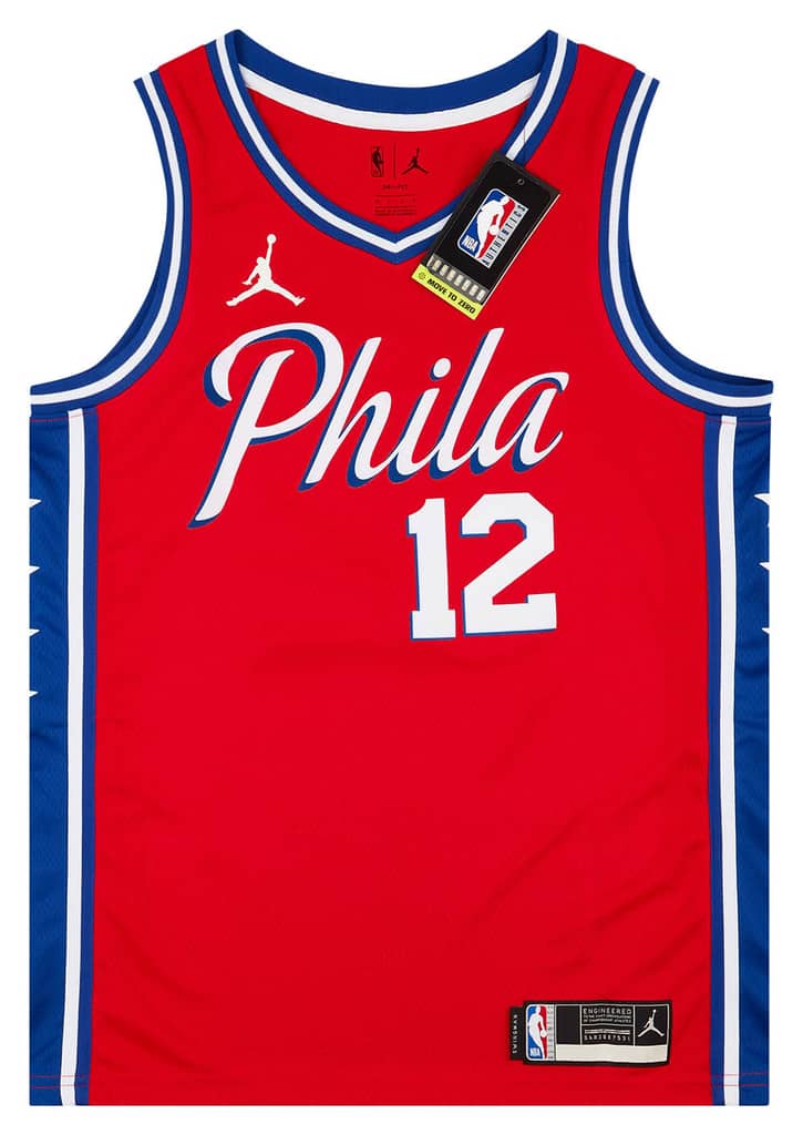 2020-23 Philadelphia 76ers Harris #12 Nike Swingman Jersey (Alternate) L - W/Tags