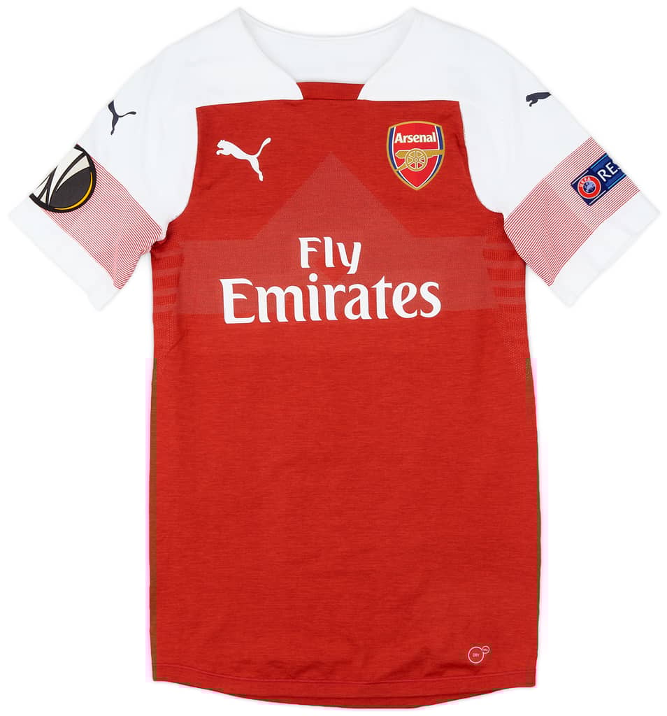 2018-19 Arsenal Match Issue Europa League Home Shirt John-Jules #72