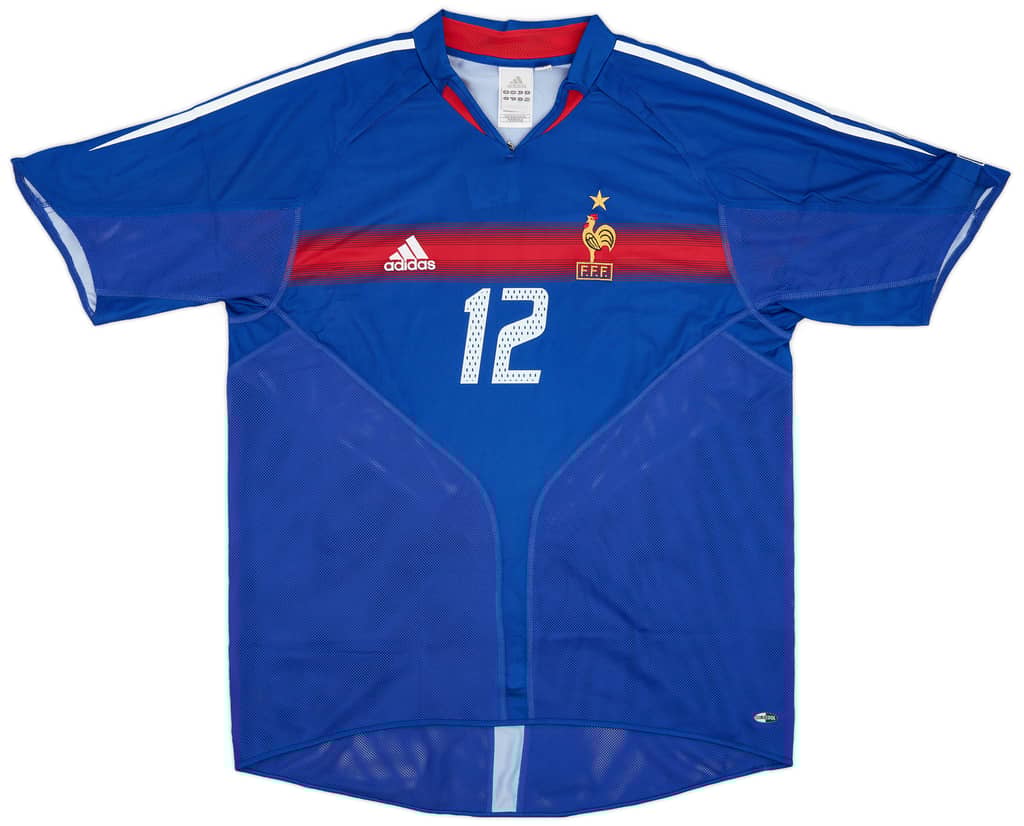 2004-06 France Home Shirt Henry #12 (L)