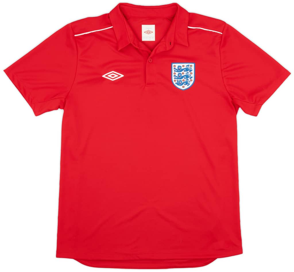 2010-11 England Umbro Polo Shirt - 9/10 - (L)