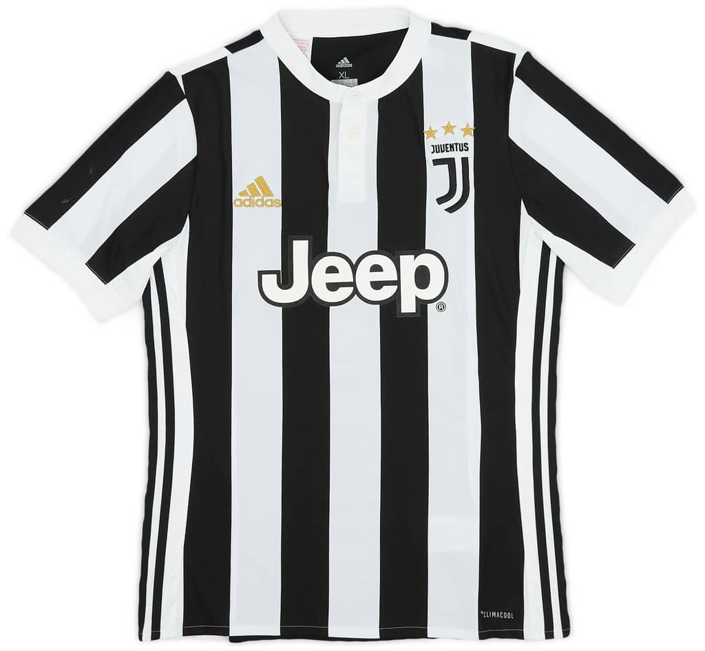 2017-18 Juventus Home Shirt - 7/10 - (XL.Boys)