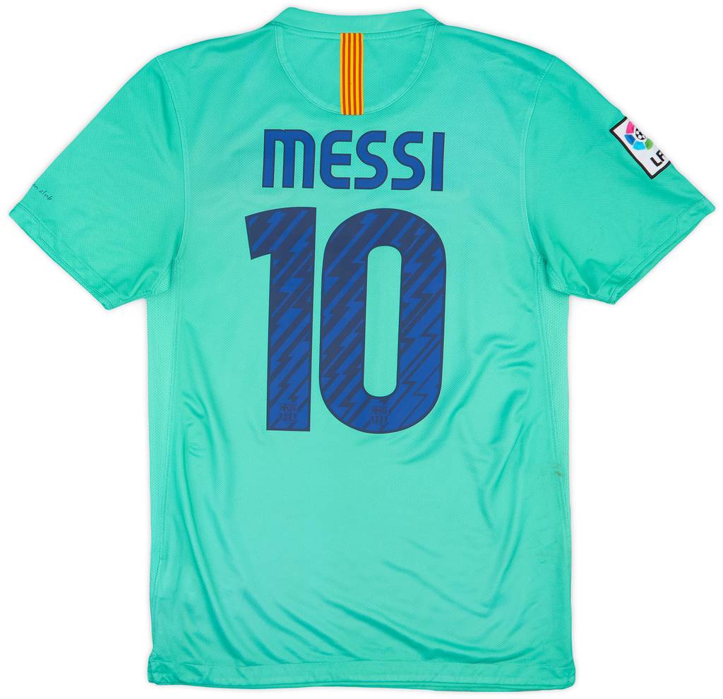 2010-11 Barcelona Away Shirt Messi #10 - 5/10 - (S)