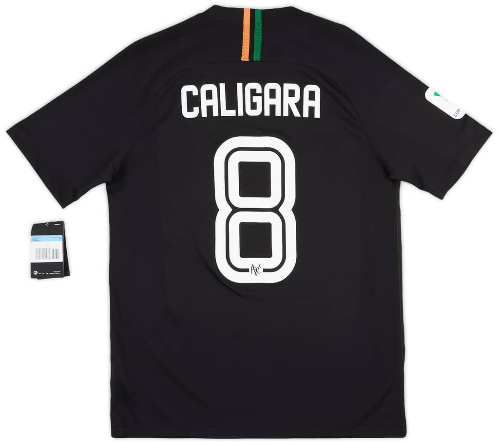 2019-20 Venezia Match Issue Home Shirt Caligara #8 (M)