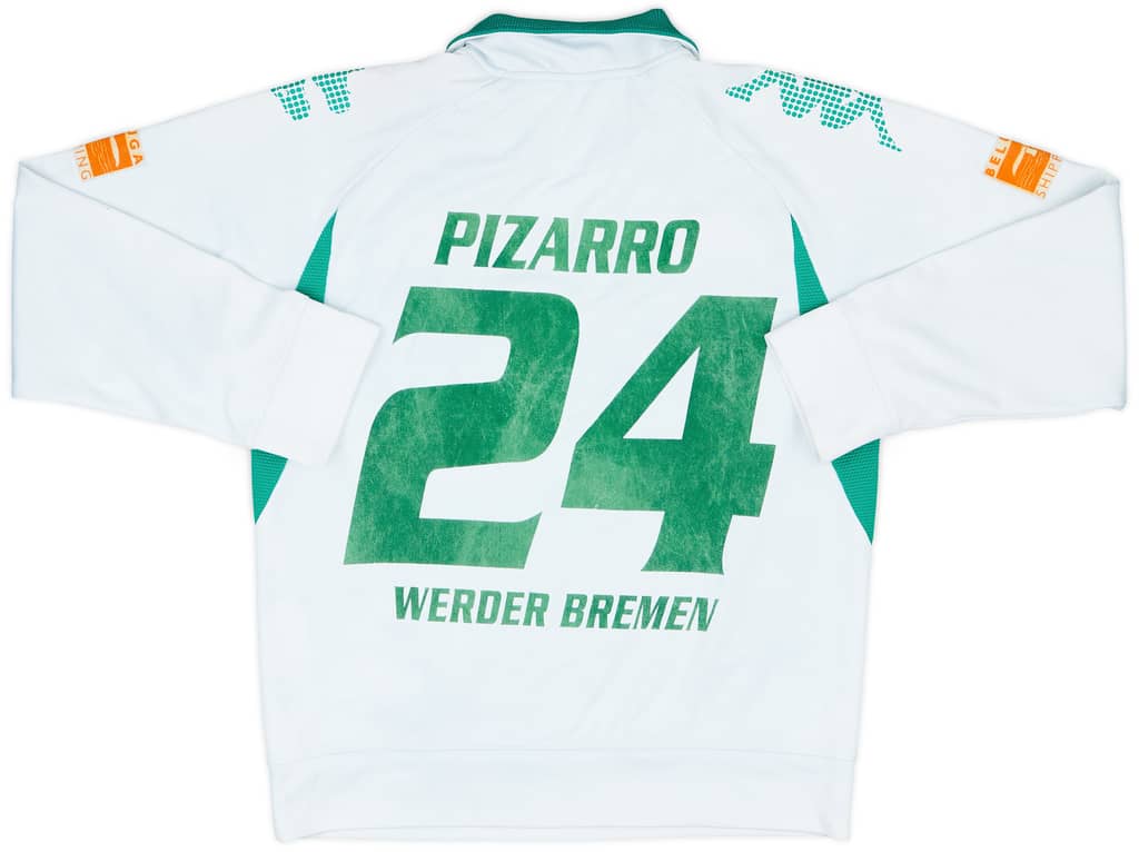 2008-09 Werder Bremen Kappa 1/4 Zip Drill Top Pizarro #24 - 5/10 - (M)
