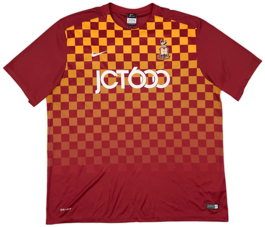 2015-16 Bradford City Home Shirt - 5/10 - (XXL)