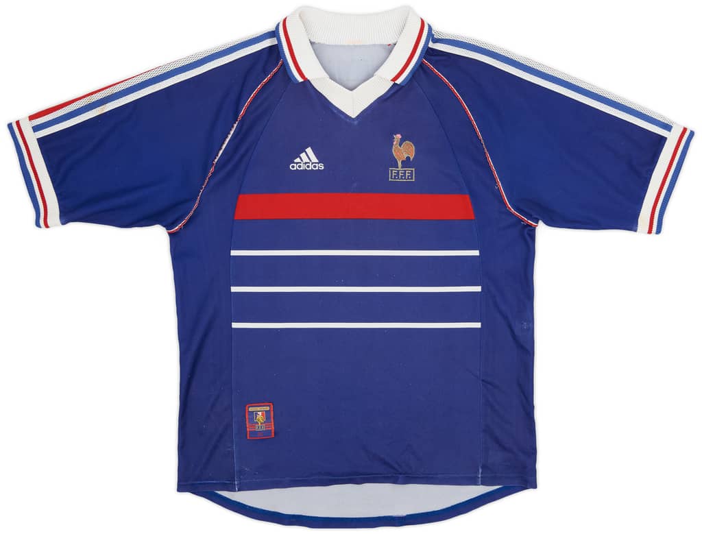 1998-00 France Home Shirt - 5/10 - (L)
