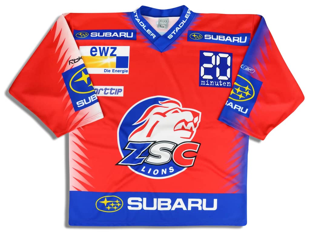 2006-07 ZSC Lions TFS Jersey (Home) XL