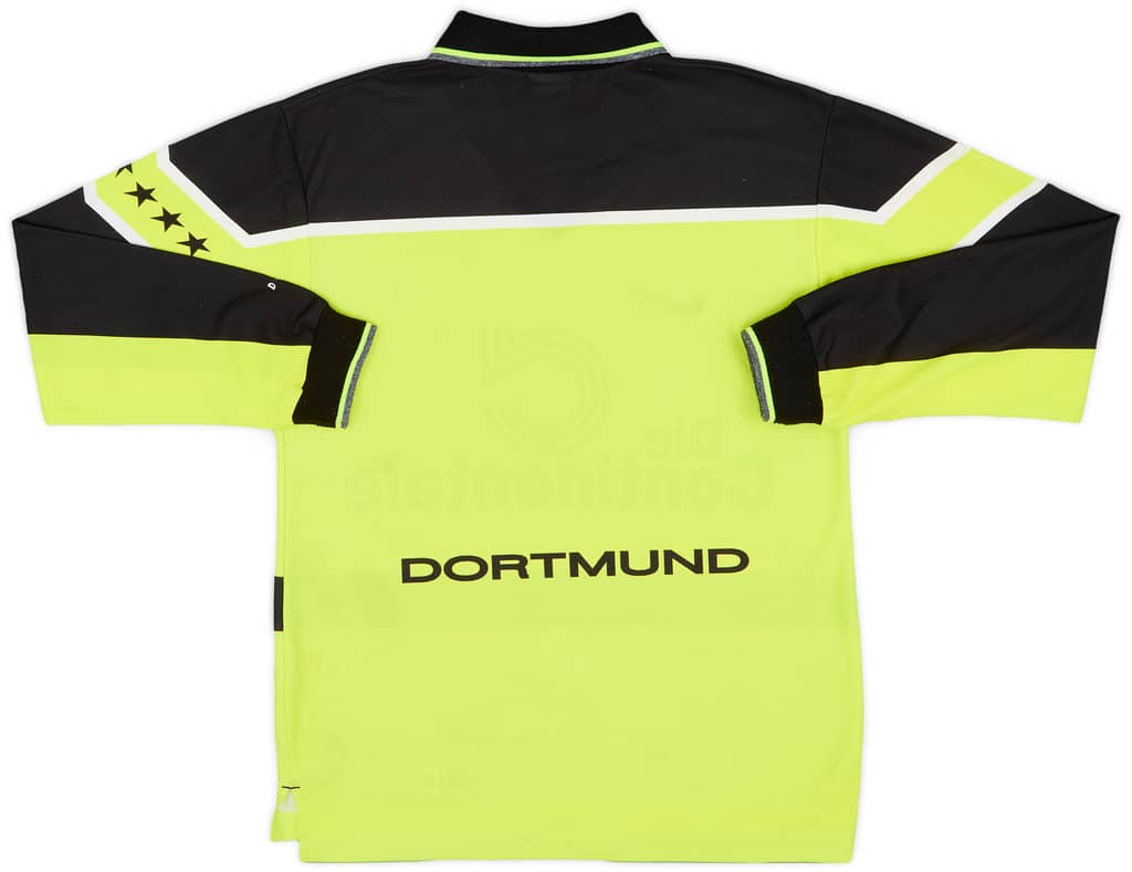 1997-98 Borussia Dortmund Home L/S Shirt - 9/10 - (S)