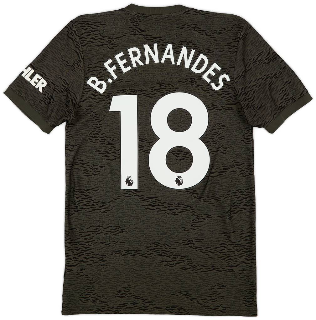 2020-21 Manchester United Away Shirt B.Fernandes #18 - 9/10 - (S)