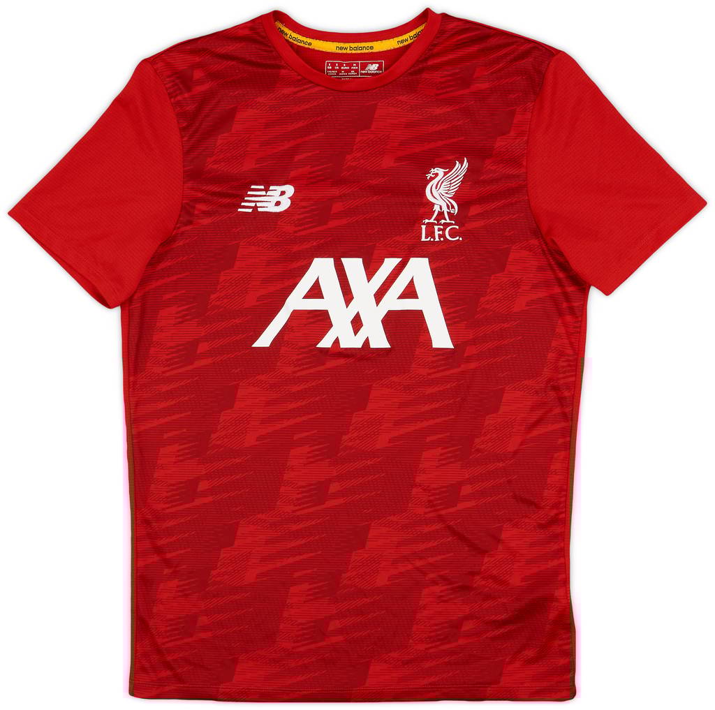 2019-20 Liverpool New Balance Training Shirt - 9/10 - (S)