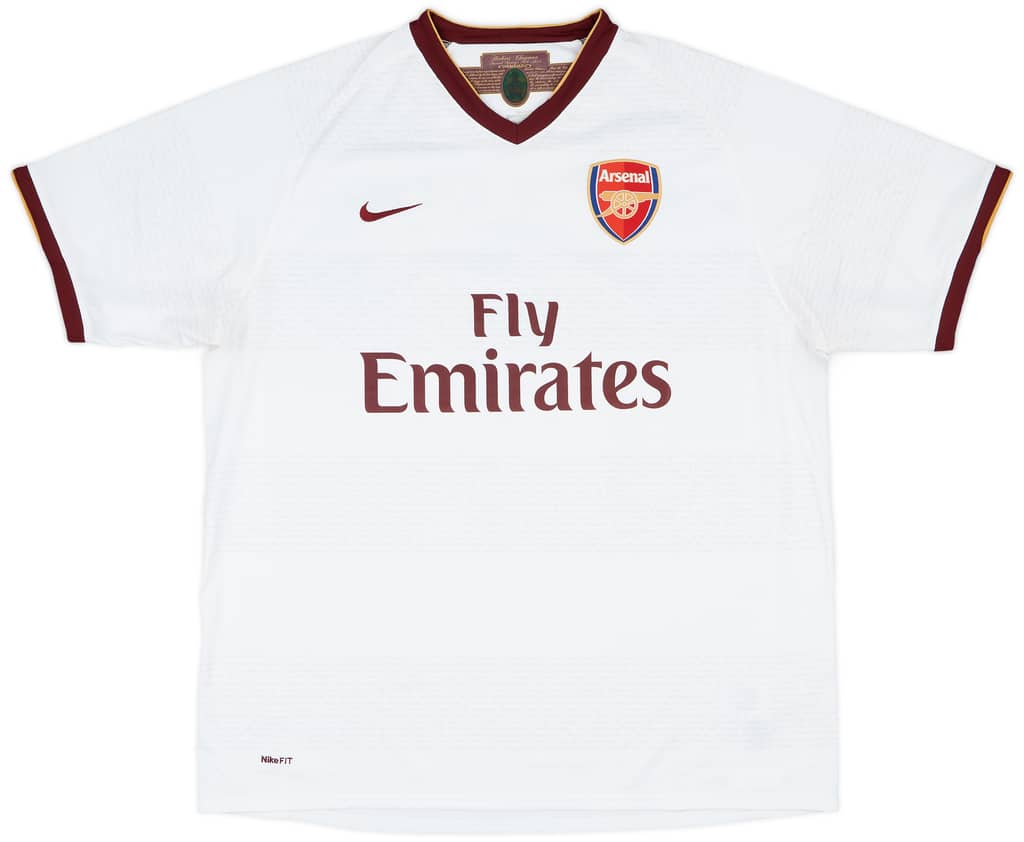 2007-08 Arsenal Away Shirt v. Persie #11 - 9/10 - (XL)
