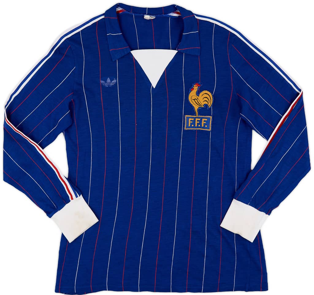 1980-82 France Home L/S Shirt - 6/10 - (M)