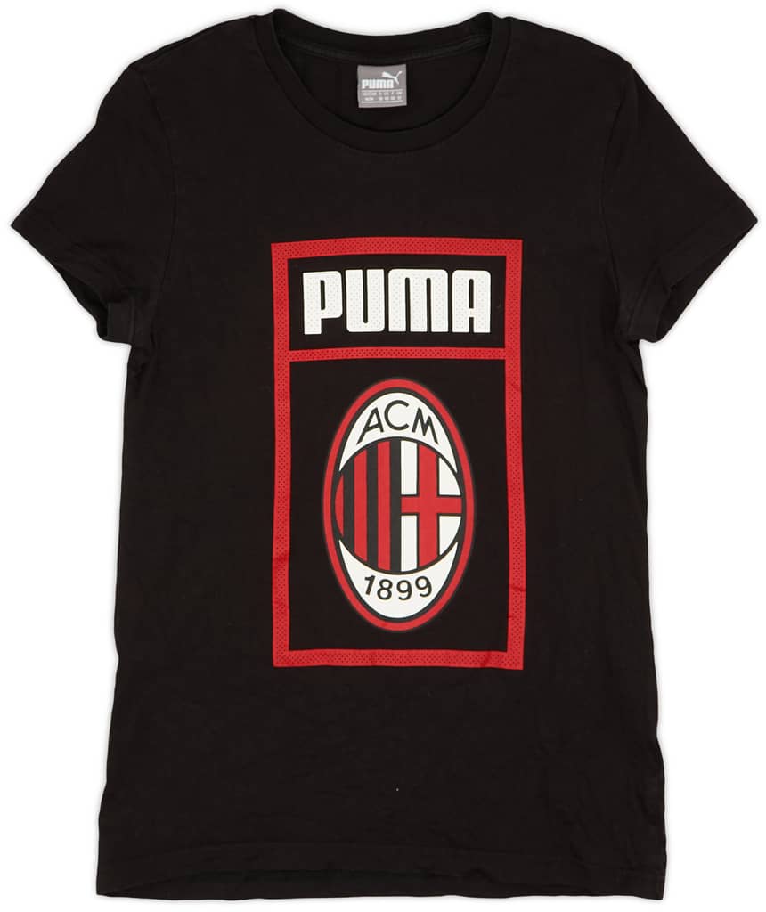 2010s AC Milan Puma Graphic Tee - 8/10 - (M)