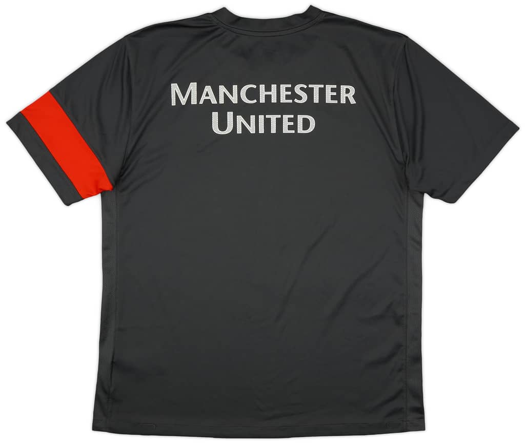 2010-11 Manchester United Nike Training Shirt - 7/10 - (L)