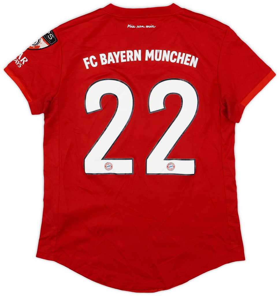 2019-20 Bayern Munich Home Shirt #22 - 7/10 - (Women's S)