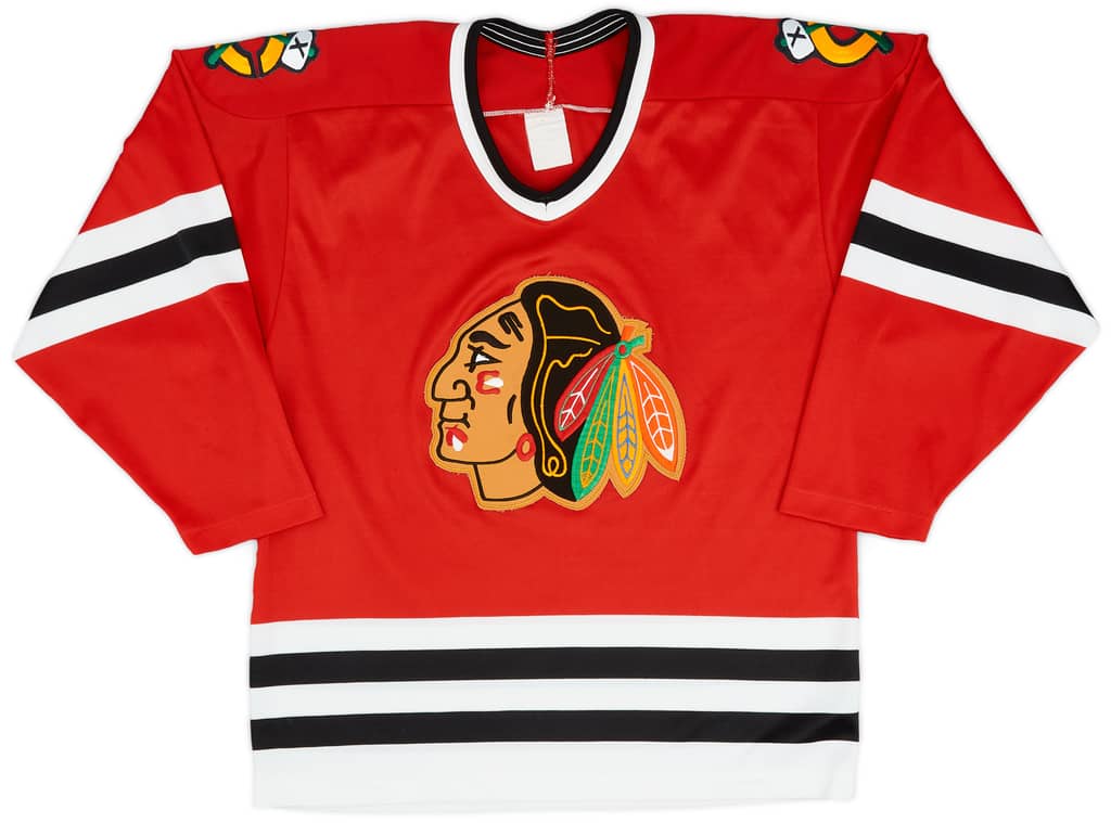 1990-95 Chicago Blackhawks CCM Away Jersey (Very Good) S