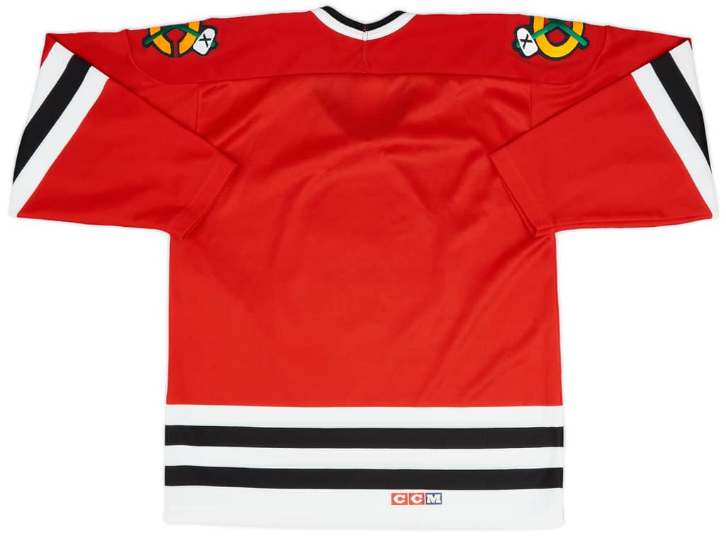 1990-95 Chicago Blackhawks CCM Away Jersey (Very Good) S