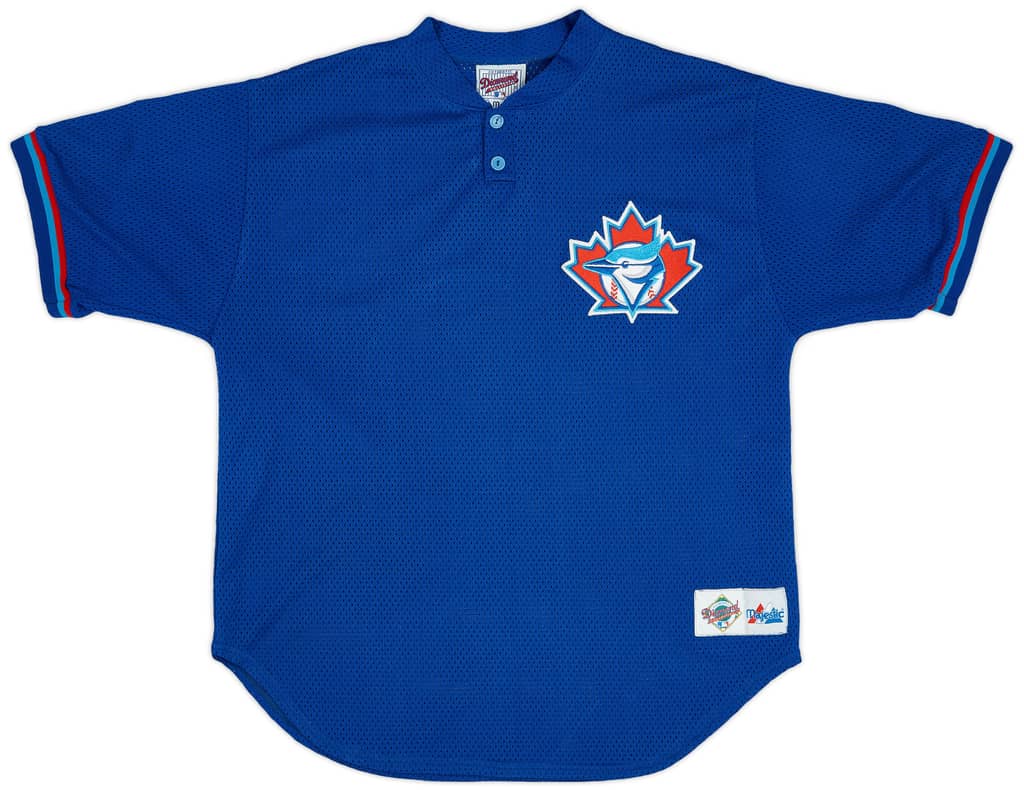 1997-02 Toronto Blue Jays Majestic Authentic Batting Practice Jersey (Excellent) XL