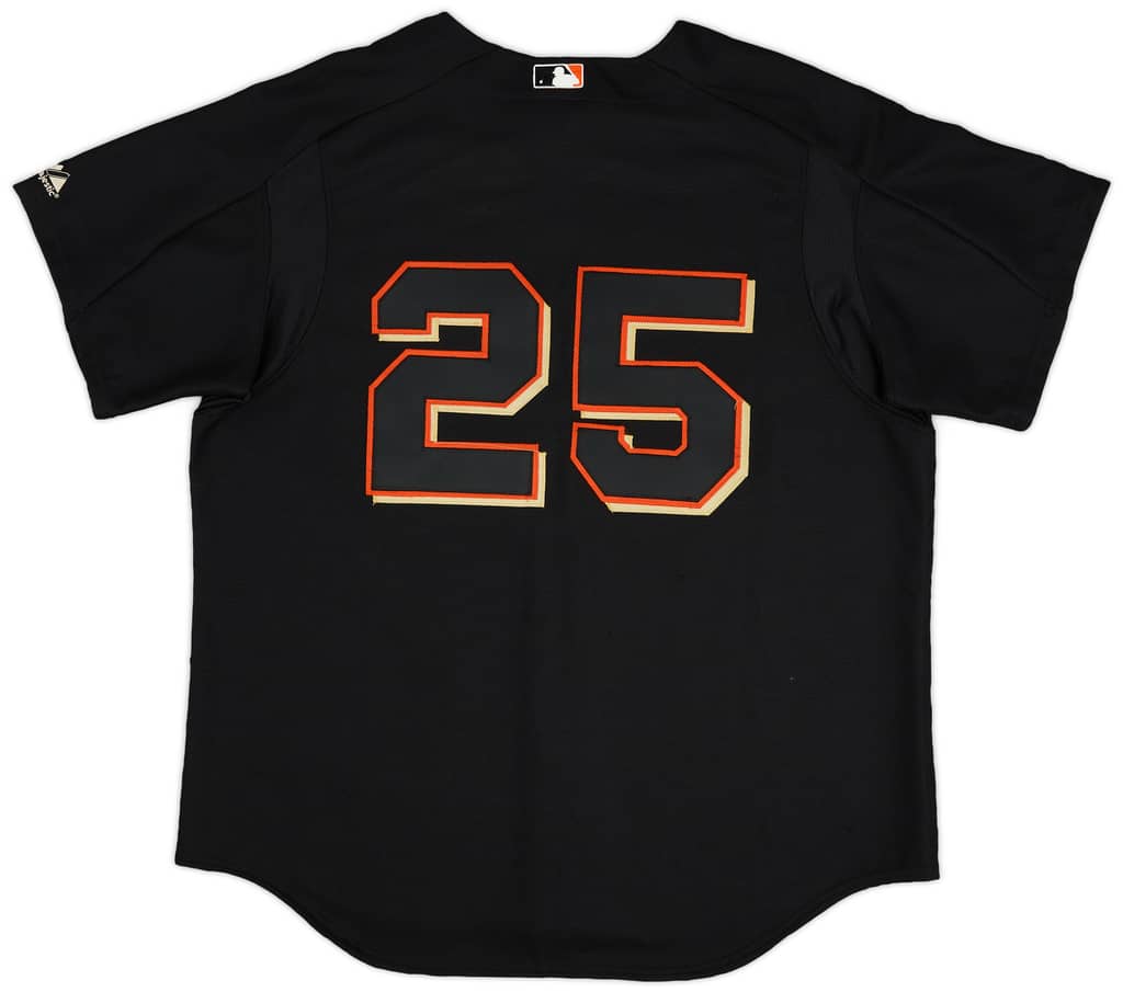 2003-06 San Francisco Giants Bonds #25 Authentic Majestic Batting Practice Jersey (Excellent) XL