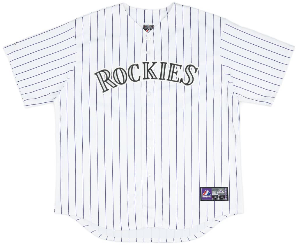 2009-11 Colorado Rockies Jimenez #38 Majestic Home Jersey (Excellent) XL