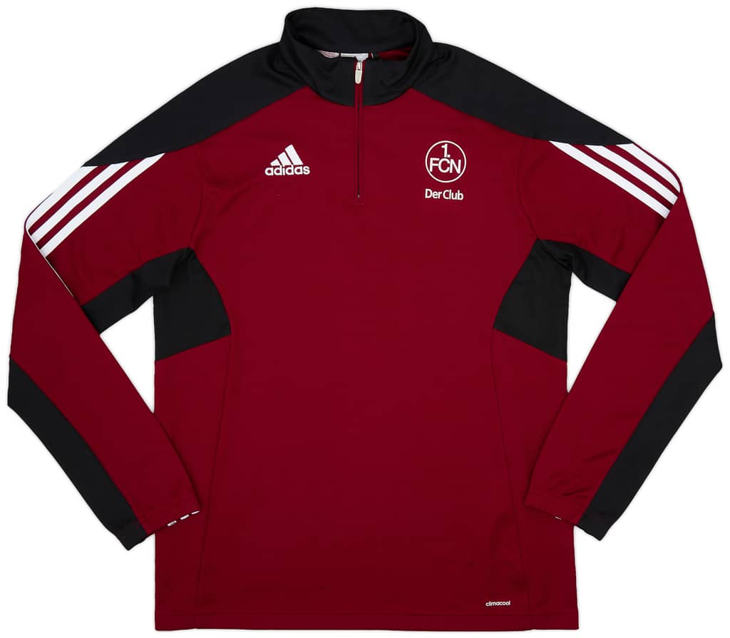 2014-15 Nurnberg adidas 1/4 Zip Drill Top - 8/10 - (XL.Boys)