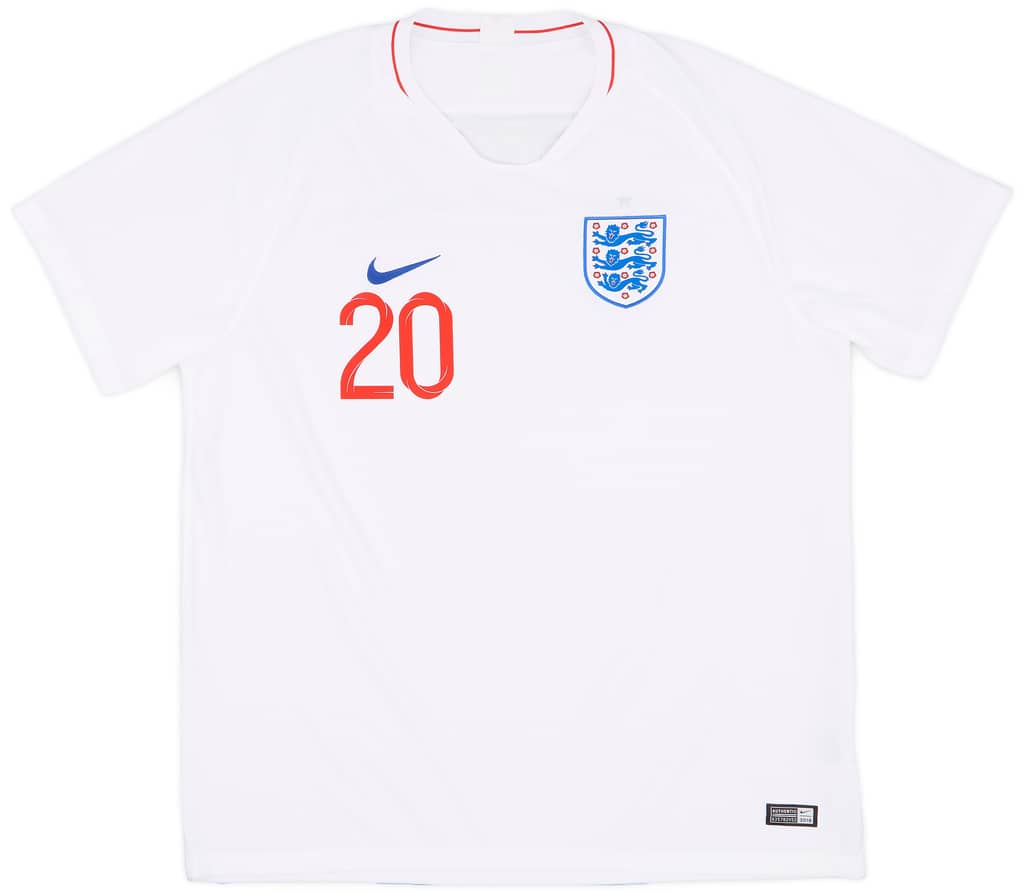 2018-19 England Home Shirt Dele #20 - 8/10 - (XXL)