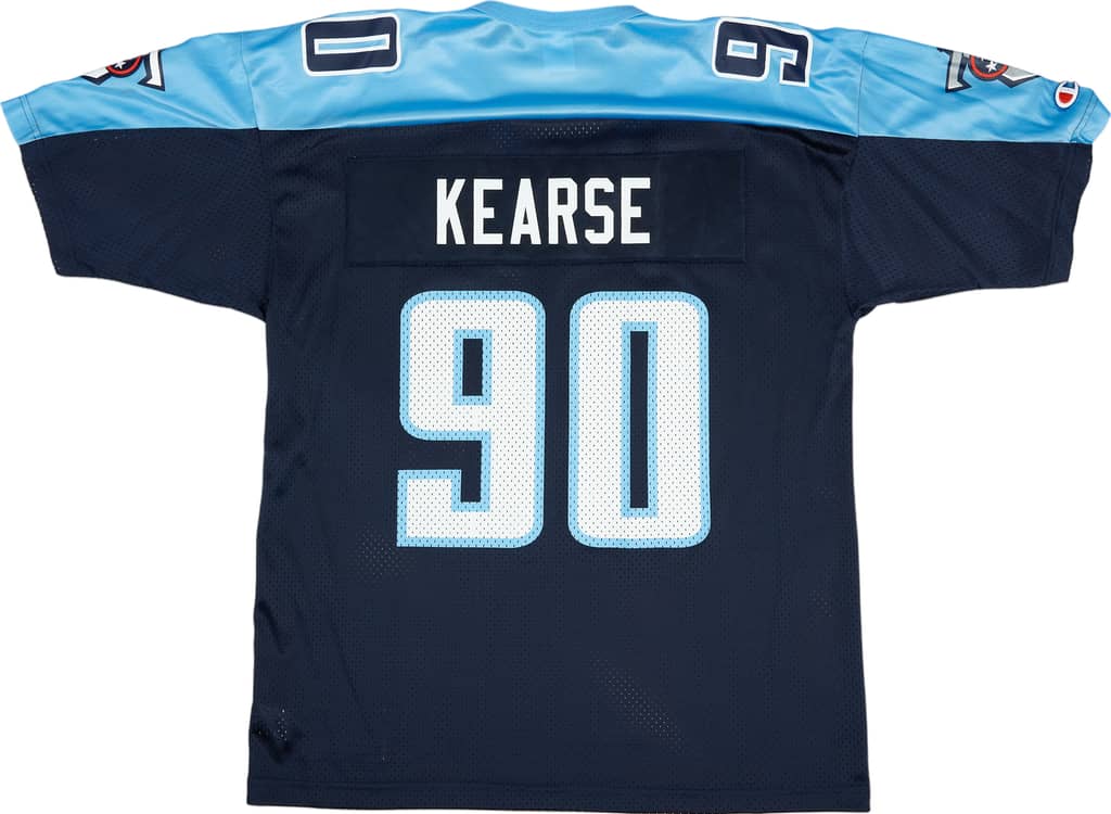 1999-00 Tennessee Titans Kearse #90 Champion Home Jersey (Excellent) M