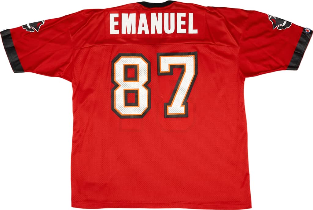 1998-99 Tampa Bay Buccaneers Emanuel #87 Champion Home Jersey (Excellent) XXL