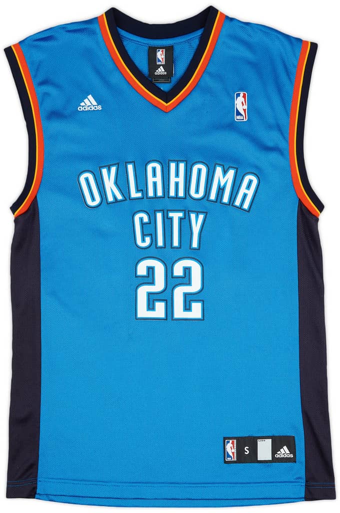 2008-10 Oklahoma City Thunder Green #22 adidas Away Jersey (Very Good) S